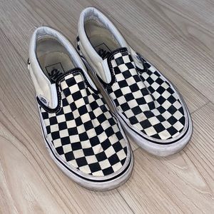 Checkered Vans